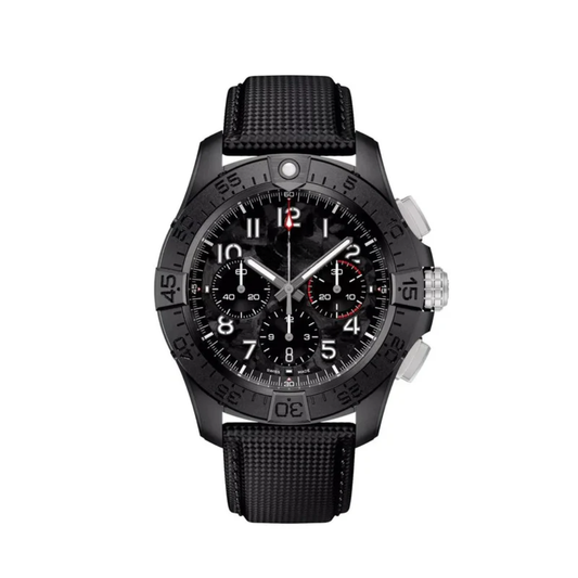 Tactical Diver Chrono – Black Dial | Stainless Steel Bracelet